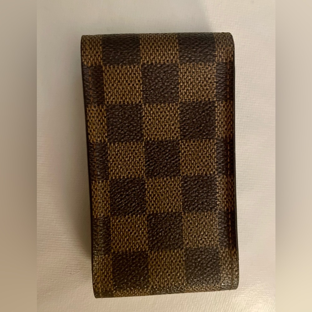 Louis Vuitton Canvas Damier Ebene Etui Cigarette Case - Excellent Condition - Picture 6 of 12